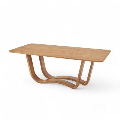 Mesa De Jantar Retangular De Madeira Live 180cm X 100cm Champagne