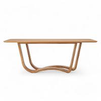 Mesa De Jantar Retangular De Madeira Live 180cm X 100cm Champagne - 4