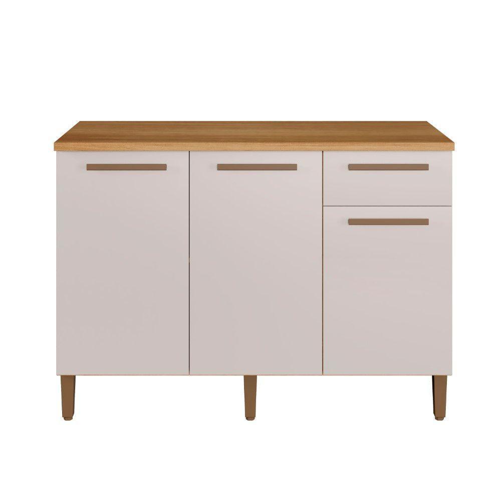 Balcão Titanium 3 Portas Arte Móveis Cinamomo-off - 1