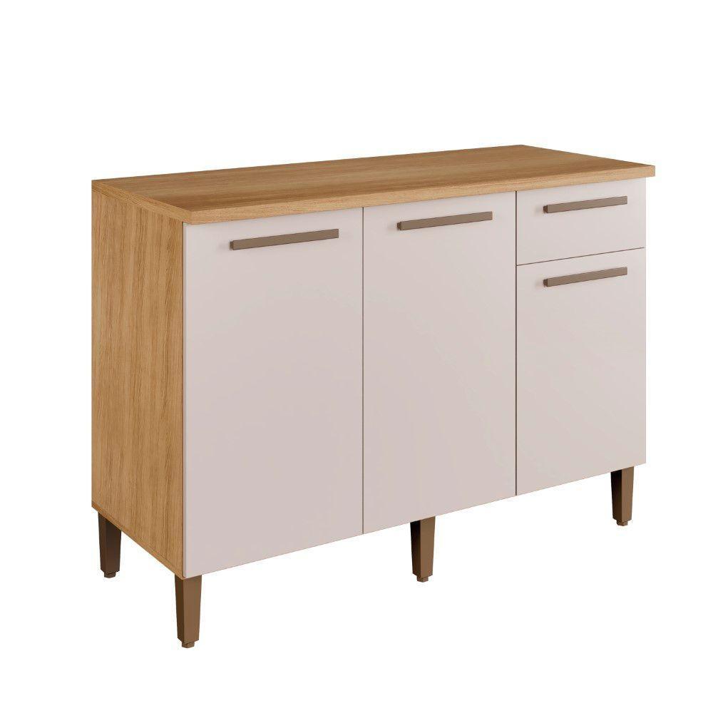 Balcão Titanium 3 Portas Arte Móveis Cinamomo-off - 7