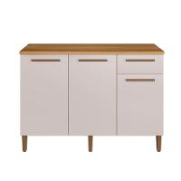 Balcão Titanium 3 Portas Arte Móveis Cinamomo-off - 1