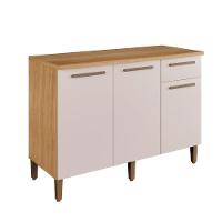 Balcão Titanium 3 Portas Arte Móveis Cinamomo-off - 7