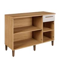 Balcão Titanium 3 Portas Arte Móveis Cinamomo-off - 8