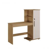 Escrivaninha Savana Com Porta Arte Móveis Cinamomo-off - 1