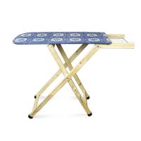 Tábua De Passar Roupa Dobrável De Madeira Layla 2 Níveis Estampada G02 - D'rossi Azul - 6