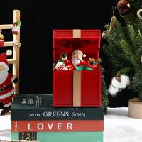 Caixa Presente Natal Natalino Papai Noel Abre E Fecha Musica Led Som Decoraçao Evento Festa Fim De Ano Enfeite Evento - 7