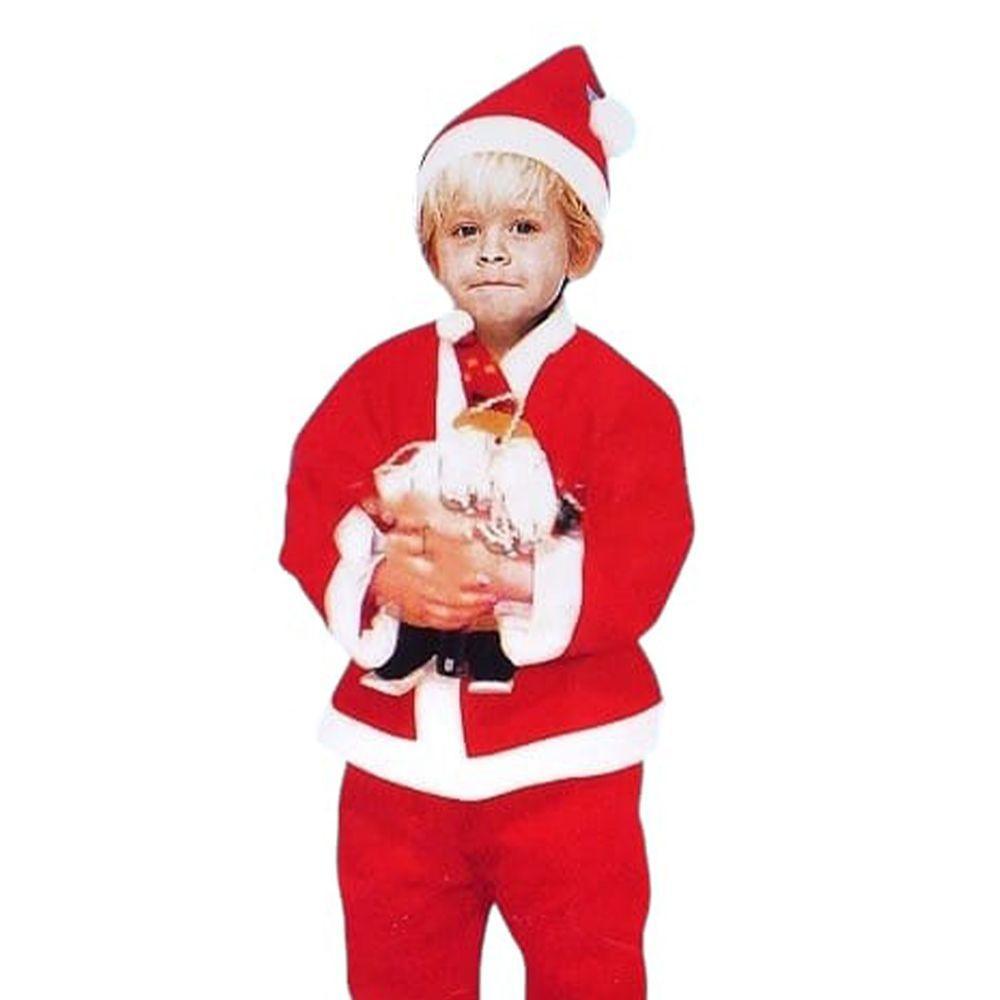 Roupa Papai Noel Infantil Criança Natal Natalino Festa Comemoraçao Fim De Ano Evento Merry Christimas Confraternizaçao - 2