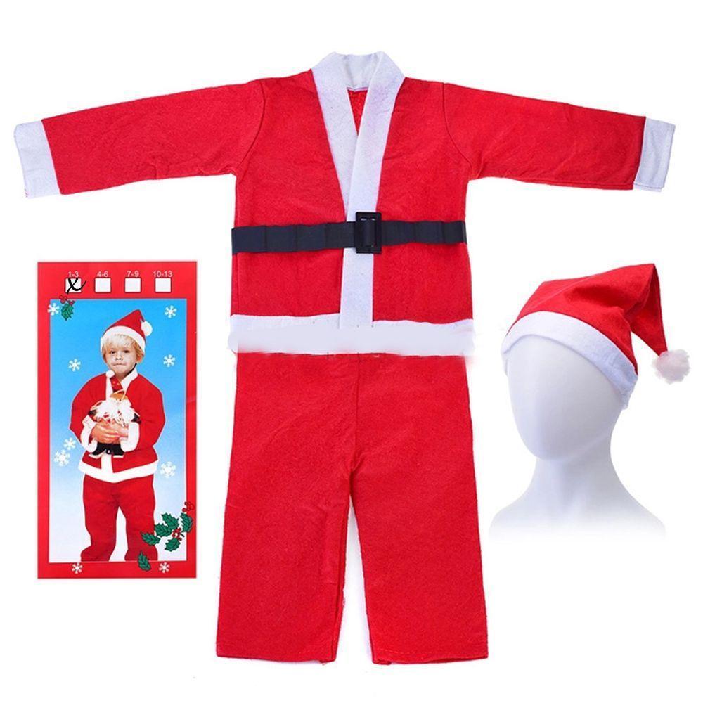 Roupa Papai Noel Infantil Criança Natal Natalino Festa Comemoraçao Fim De Ano Evento Merry Christimas Confraternizaçao - 4