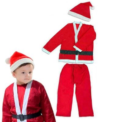 Roupa Papai Noel Infantil Criança Natal Natalino Festa Comemoraçao Fim De Ano Evento Merry Christimas Confraternizaçao