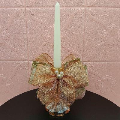 Castiçal Aparador Porta Vela Arranjo Centro Mesa Natal 35cm A