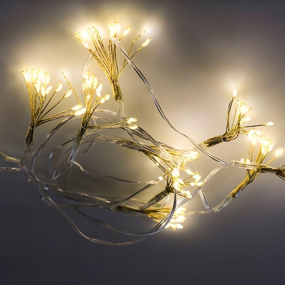 Cordão Luminoso Natalino 2 Metros Led Brilho De Luz Taschibra - 2