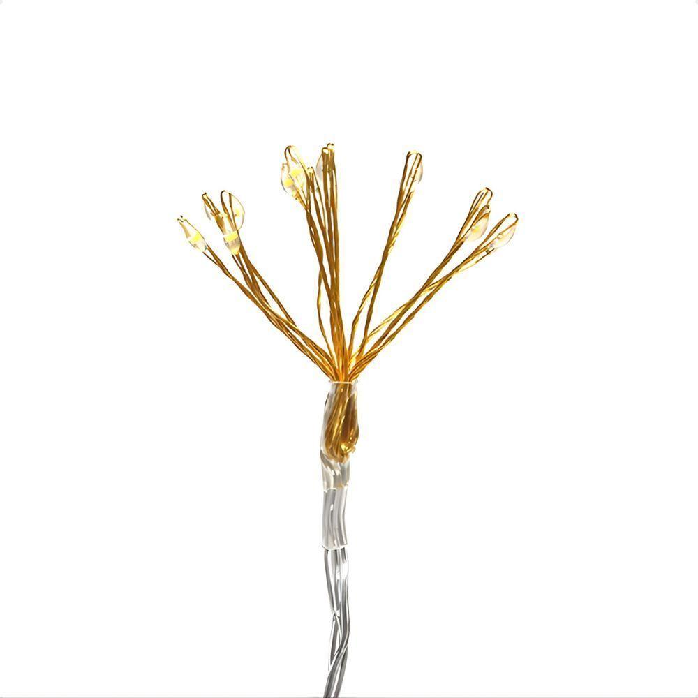 Cordão Luminoso Natalino 2 Metros Led Brilho De Luz Taschibra - 3