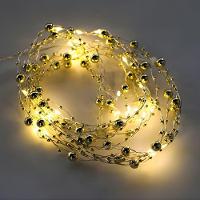 Cordão Luminoso Natalino 1 Metro Led Festa Dourada Taschibra - 2