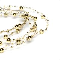 Cordão Luminoso Natalino 1 Metro Led Festa Dourada Taschibra - 3