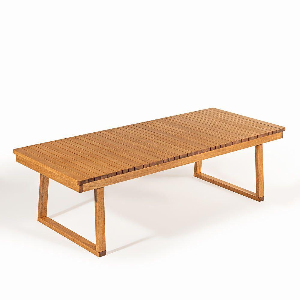 Mesa De Jantar Retangular Itacaré Stain Castanho - 2