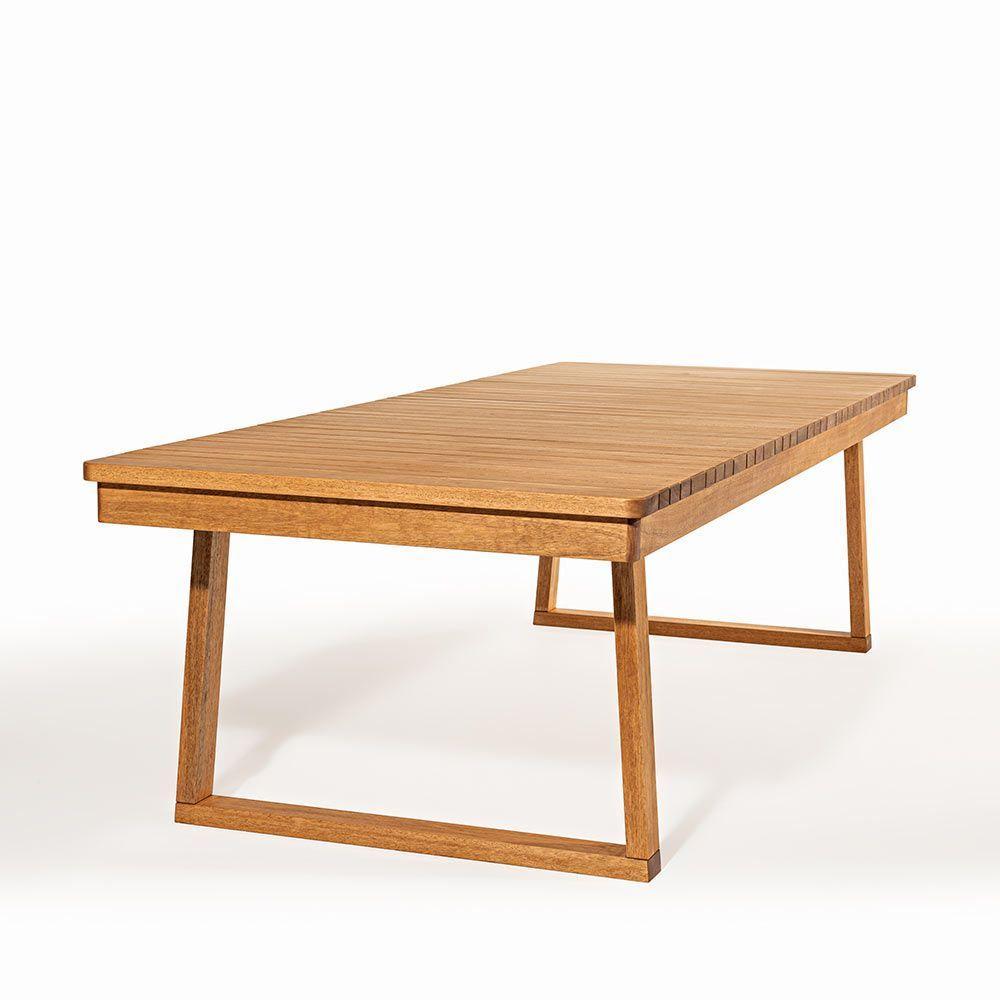 Mesa De Jantar Retangular Itacaré Stain Castanho - 3