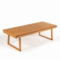 Mesa De Jantar Retangular Itacaré Stain Castanho - 2