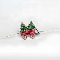 Cordão Luminoso Natalino 1 Metro Led 10 Mini Trenó Taschibra - 3