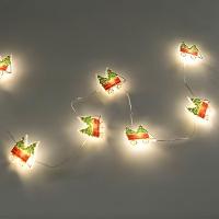 Cordão Luminoso Natalino 1 Metro Led 10 Mini Trenó Taschibra - 5