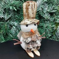 Bonecos De Neve Cartola Enfeite Natalino Em Isopor Kit 3pçs