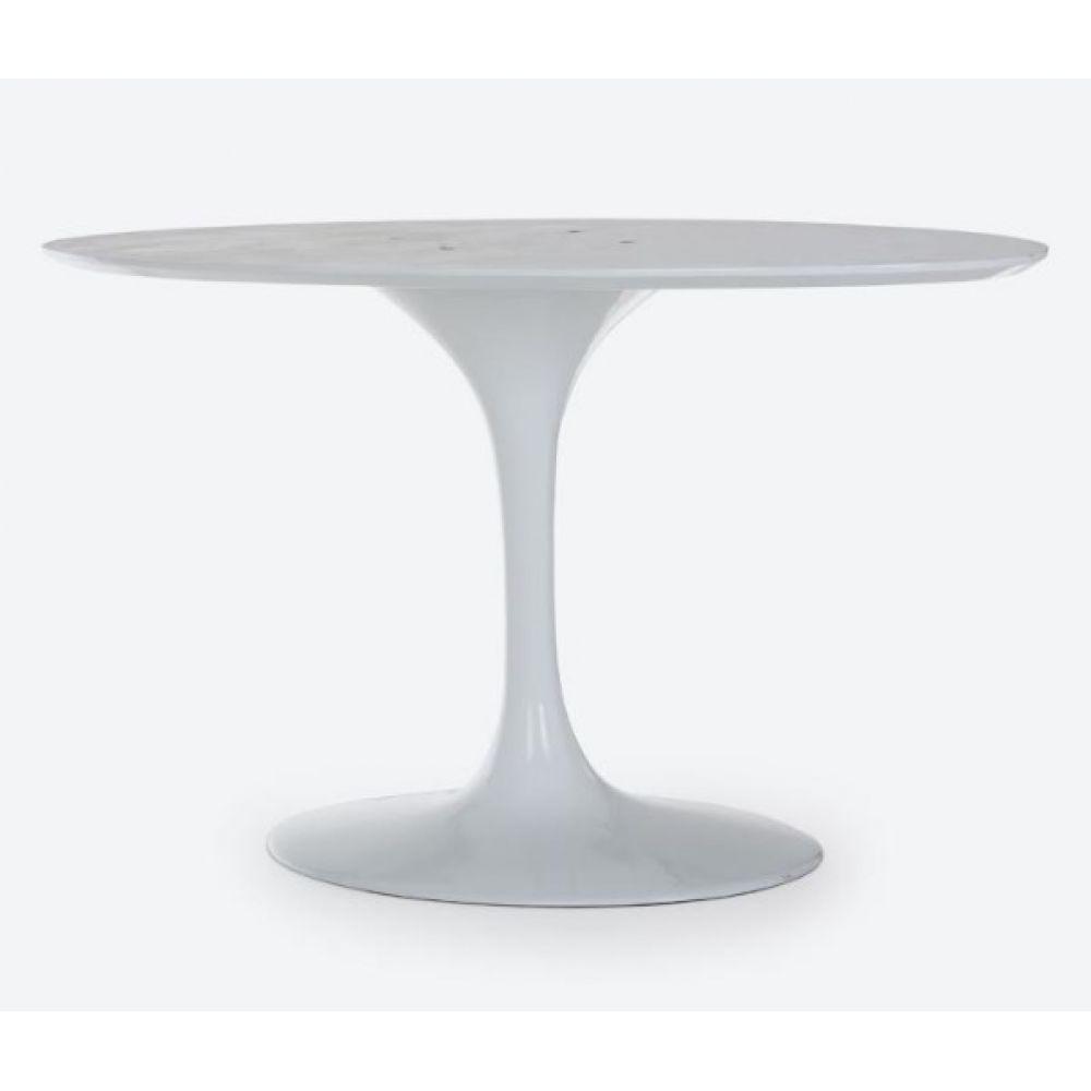Base de Mesa Saarinen Oval Para Tampo Branco. - 1