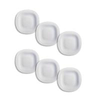 Jogo De Prato Raso 27cm Branco - Arcoroc Carine (6 Peças) - 1