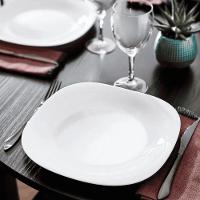 Jogo De Prato Raso 27cm Branco - Arcoroc Carine (6 Peças) - 2