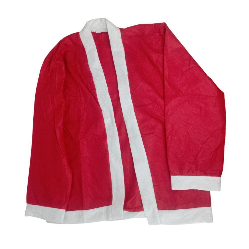 Roupa Papai Noel Infantil Criança Natal Fantasia Completa Natalina Festa Evento Comemoraçao Confraternizaçao Fim De Ano - 7