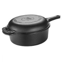 Conjunto Caçarola E Frigideira Multiuso Ferro Panela Mineira - 1