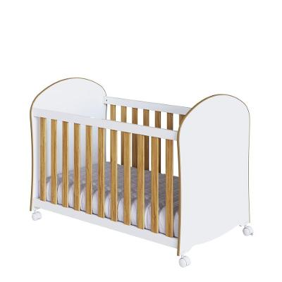 Berço Smim - Moveis Peroba Amendoa/branco