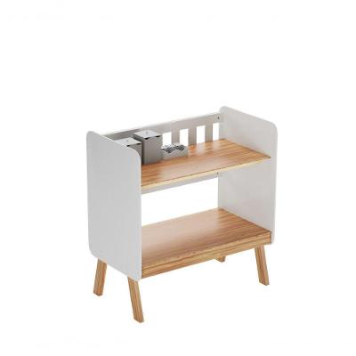 Miniberço Guti Retrô - Moveis Peroba Amendoa/branco