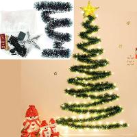 Árvore Natal De Parede 100 Lâmpadas Leds Enfeite De 220v 9m - 1