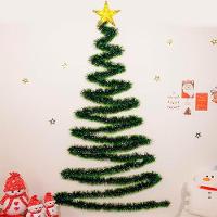 Árvore Natal De Parede 100 Lâmpadas Leds Enfeite De 220v 9m - 3