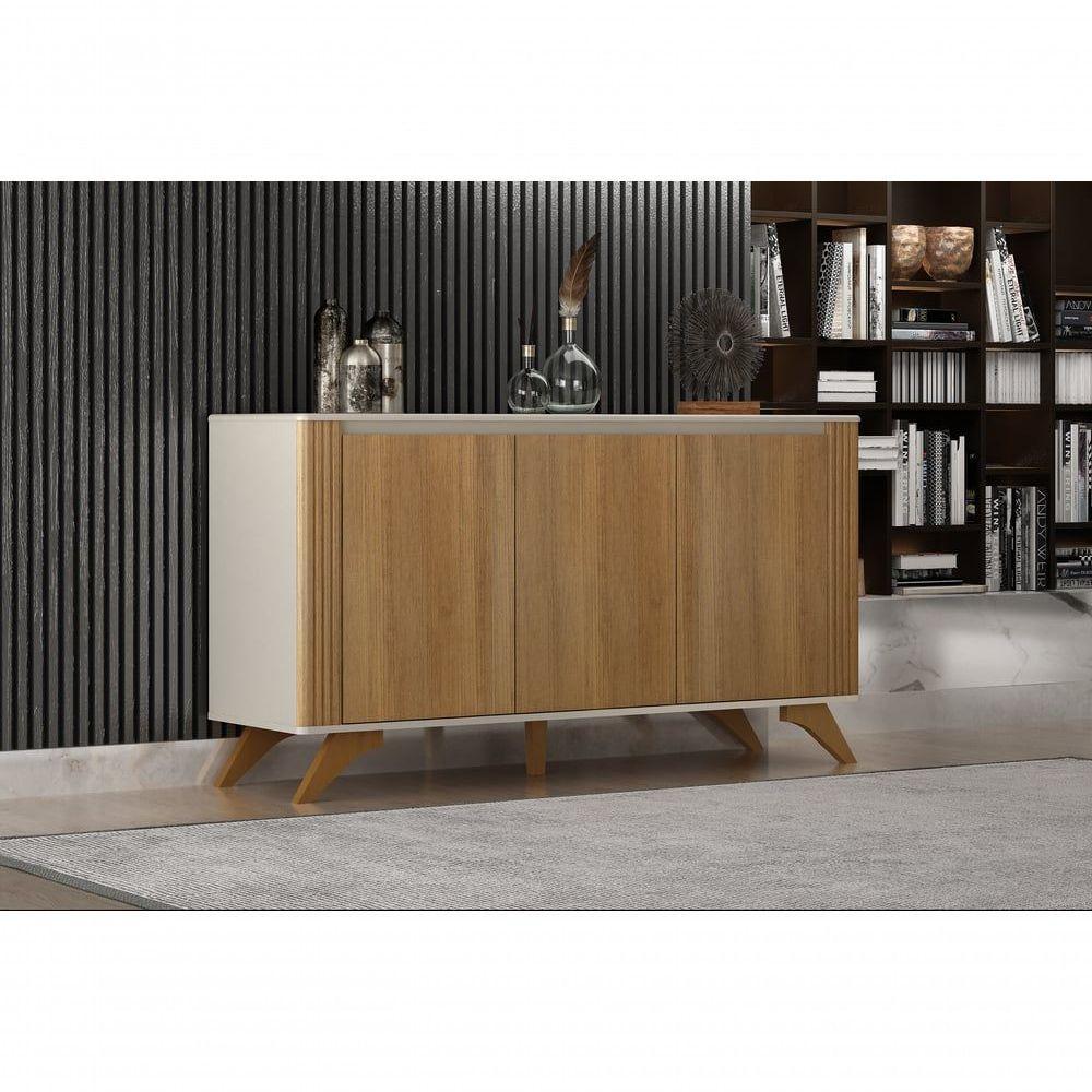 Buffet Balcao Pampulha Off White/cinamomo - 2