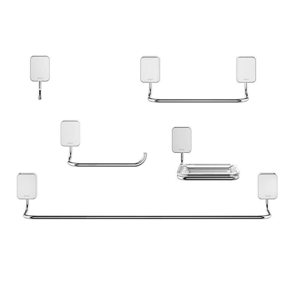 Kit De Acessórios Docol Pop 90021543006 Cromado - 1
