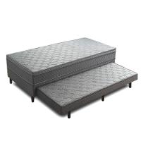 Cama Box Solteiro com Auxiliar Umaflex Madri Plus - Jeans - 1