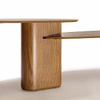 Mesa De Jantar Atta De Madeira Com Bancada 300cm, 320cm, 340cm, 360cm E 380cm 300cm X 100cm Preto - 2