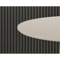 Conjunto Mesa Rose Com 4 Cadeiras Lara Prata Linho - 3