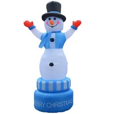 Boneco De Neve Inflavel Giratorio 1,80 M Para Decoracao De Natal (q2-26)