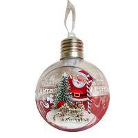 Bola Enfeite Arvore De Natal Natalino Led Papai Noel Globo Iluminado Fim De Ano Festa Evento Celebraçao Comemoraçao - 7