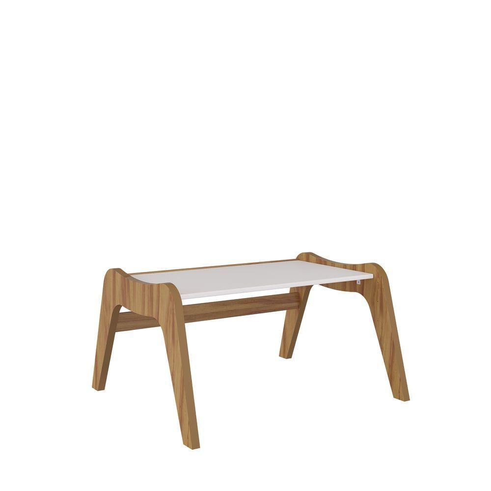 Berço Guti Retrô - Moveis Peroba Amendoa/branco - 5