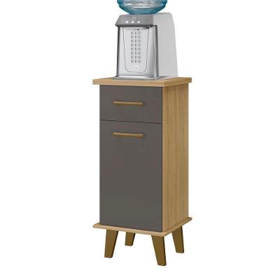 Balcão Arte Pop Utilitario Para Bebedouros Arte Móveis Cinamomo/grafite