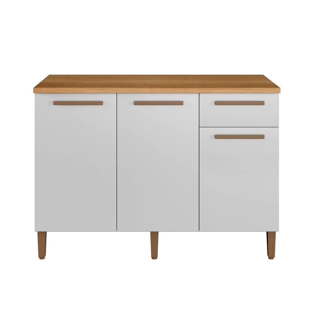 Balcão Clássico Master Arte Moveis Branco - 4