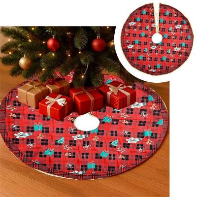Saia Decoração Tapete Natal Para Base árvore De Natal 78cm A