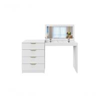 Escrivaninha Penteadeira Camarim Princess Com Porta Joias Mavaular Branco - 1