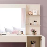 Camarim Londres 1 Porta 1 Gaveta Com Espelho Mavaular Off White - 5