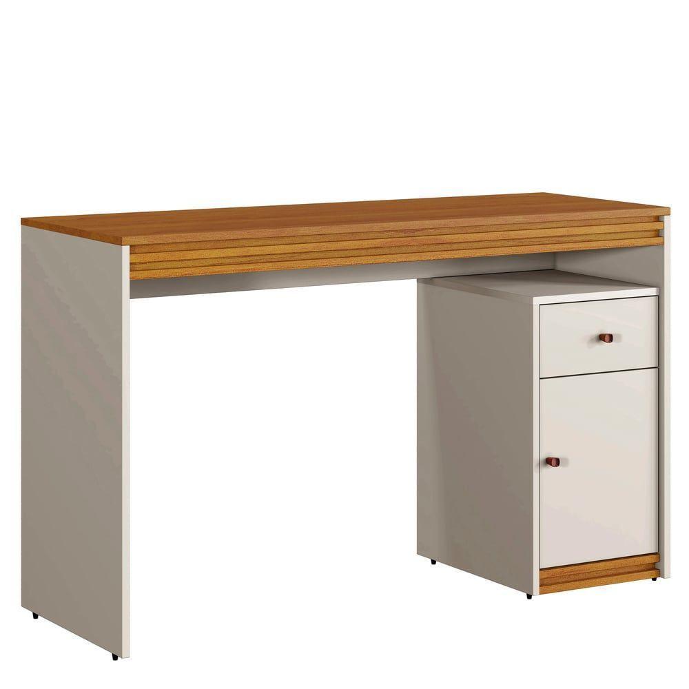 Escrivaninha Madrid Mavaular Off White/naturale - 1