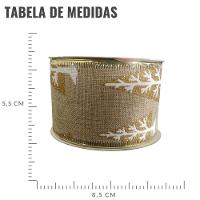 Fita Aramada De Natal árvore Natalina - 5cm X 3m - 4