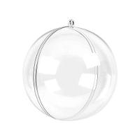 Bola De Natal Transparente 5cm - 9 Unidades - 2