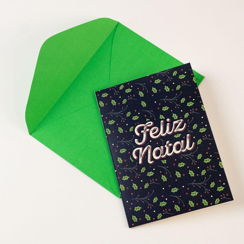 Cartão De Natal Encantado Com Envelope E Saquinho Plástico - Uma Mensagem Especial! - 3